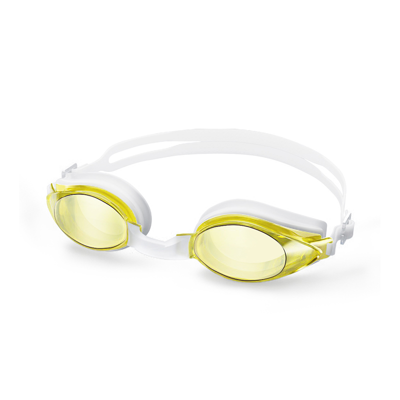 What practical benefits does electroplating technology bring to swimming goggles?