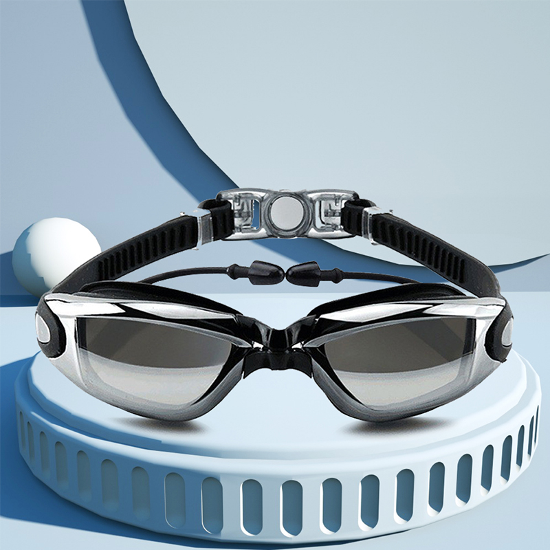 How can the sealing ring design of adult swimming goggles be optimized to improve water leakage prevention?