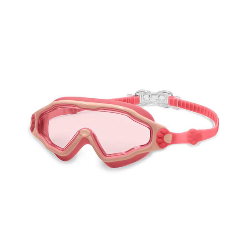 What is the mechanism by which the UV protection function of children's swimming goggles protects children's eyes?